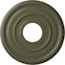 Ekena Millwork Valeriano Ceiling Medallion (Canopies up to 6 1/4"), 12 1/8"OD x 3 5/8"ID x 3/4"P, Painted Turtle CM12VAPTF - alternate 1